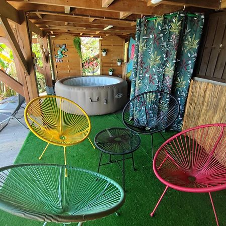 Gite 4 Etoiles, La Vieille Sucrerie St Claude Guadeloupe, Jacuzzi Spa Privatif, Vue Exceptionnelle Sur La Mer Des Caraibes 바스테르 외부 사진